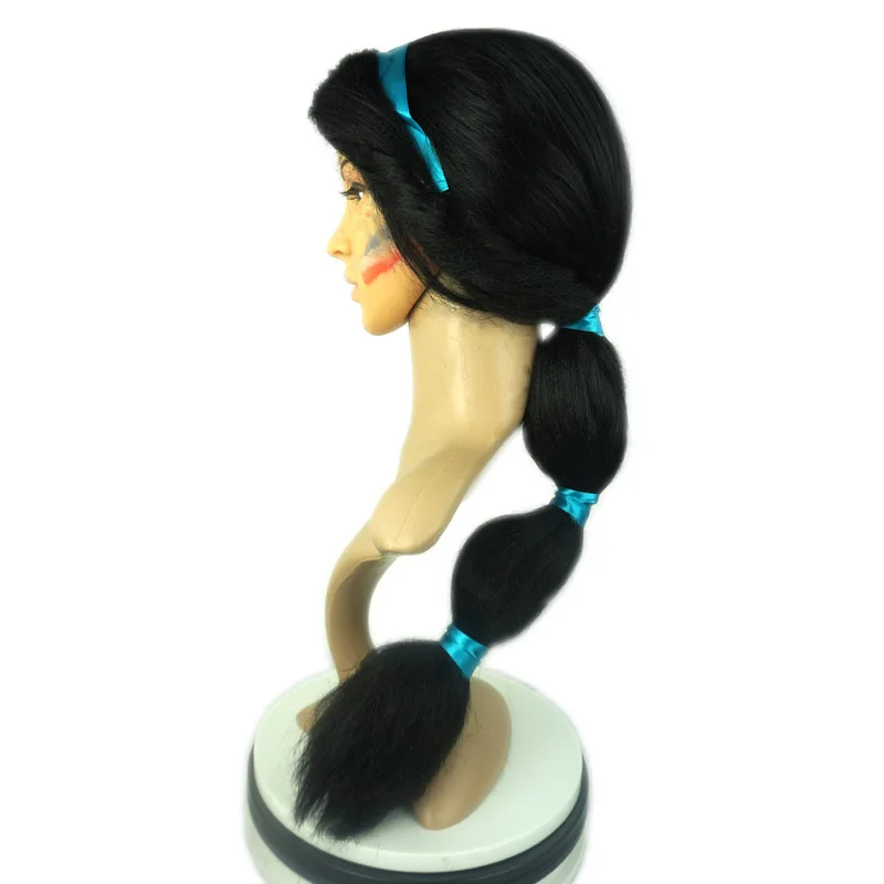 Factory Cheap Price Synthetic Mermaid Hair Wig Princess Jasmine Wigs - Buy  Synthetic Wigs,Mermaid Hair Wig,Princess Jasmine Wigs Product on 