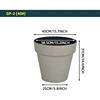 40cm/15.7inch Gris clair