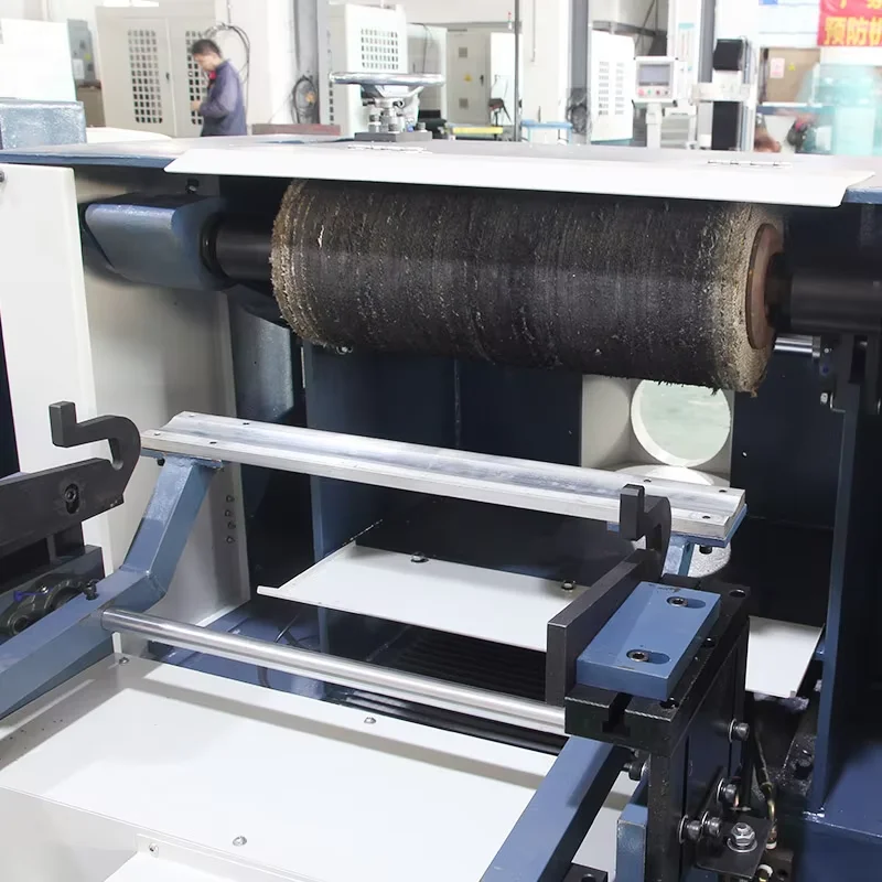 Semi-Auto Single sided Cutlery Mirror Polishing Machine for Knives Spoons Forks Knife Buffing Grinding