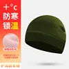Gorro con orejeras verde militar