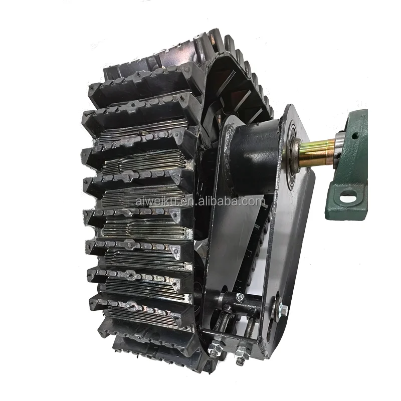 Газовый двигатель Go Kart Karting UTV Багги Quad заднее колесо ATV снег песок снегоход гусеницы в сборе с осью цепь Звездочка тормоз dis