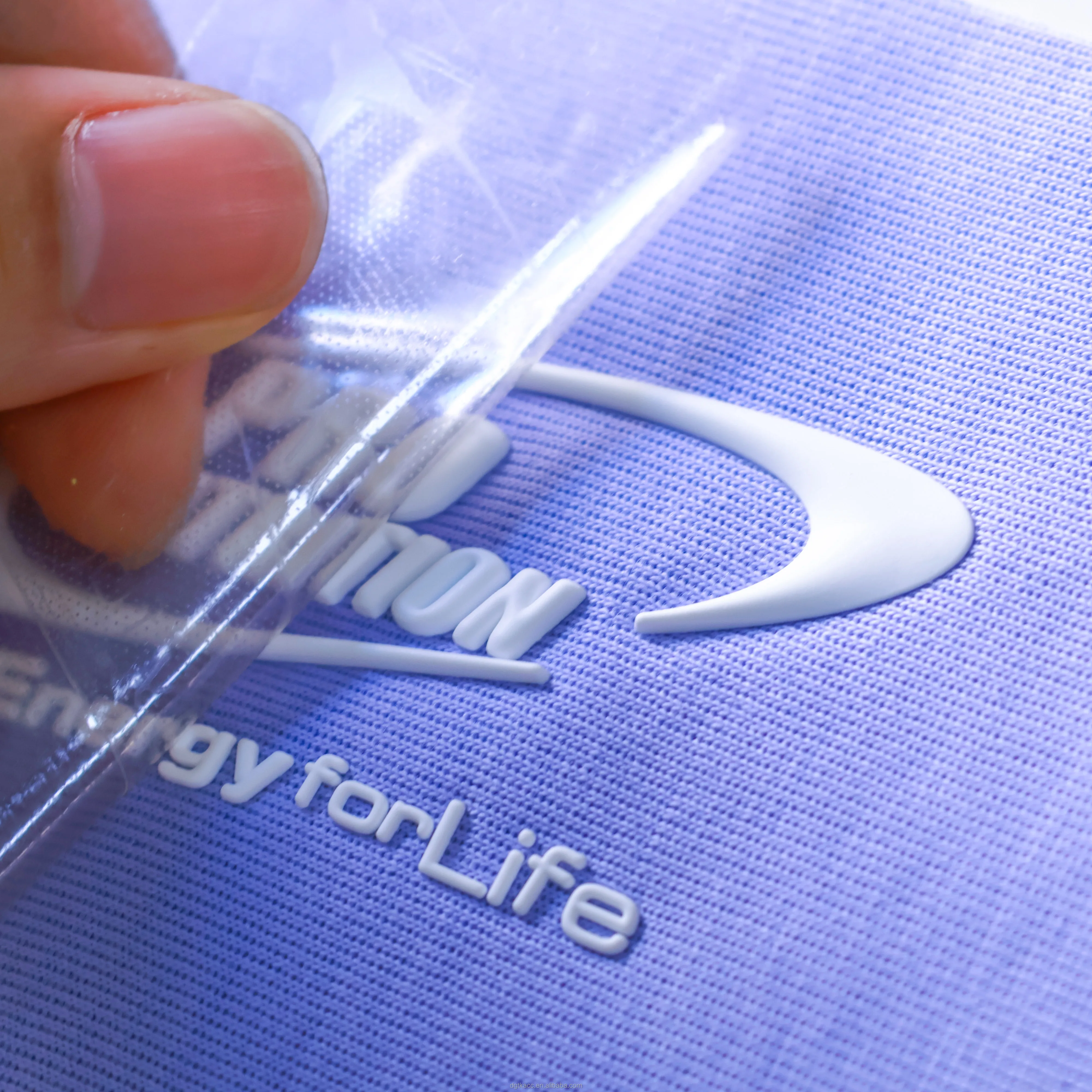 Custom Silicone Heat Transfer Logo Customizable 3D Raised Effect Silicon Heat Transfer Logo Soft Silicone Logo for Clothes
