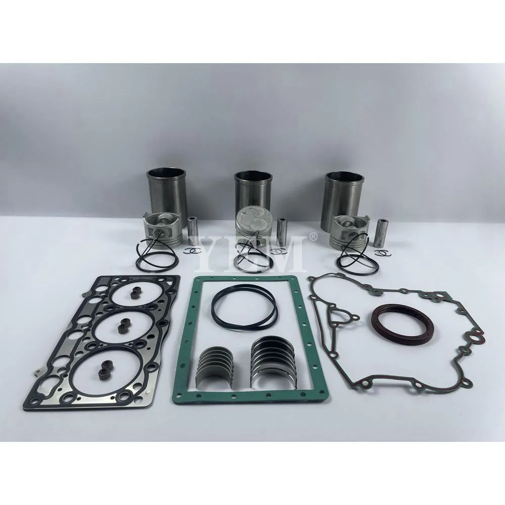 3M78 Cylinder Liner and Gasket Kit With Bearing for Changchai Excavator Engine Replacement Parts