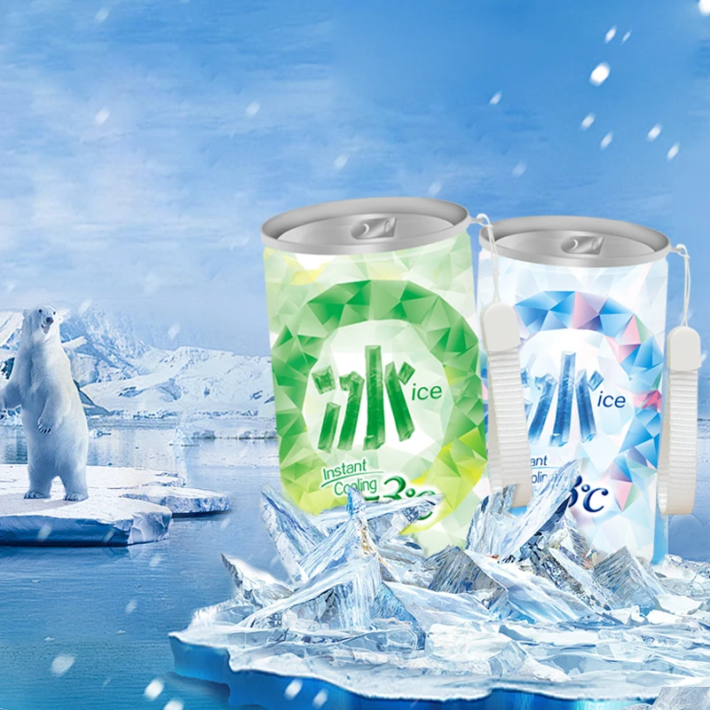 Factory Wholesale High Quality Summer Cooling Canned Wipes 45PCS Wet Wipes  in Cans Instant Cooling Adult Refreshing Wipes