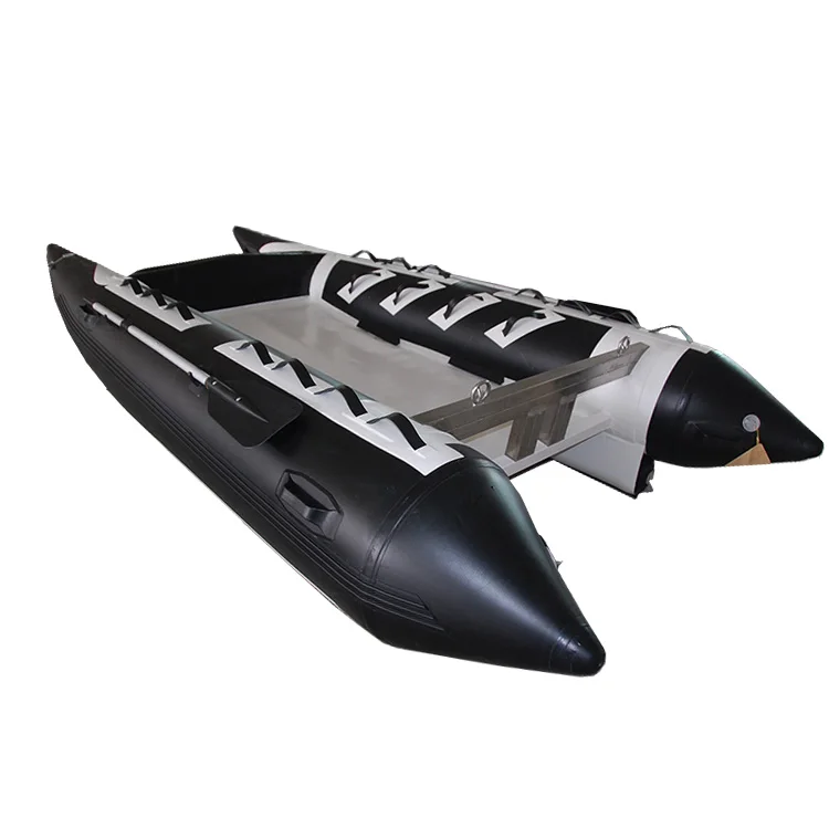 Mini Thundercat Boat 3.8m Catamaran 380 for 4 Persons Speed Inflatable Boat 340 360 380