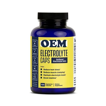 OEM Electrolyte Salt Pills, Electrolyte Supplements with Magnesium, Potassium, Sodium, Vitamins D & B6