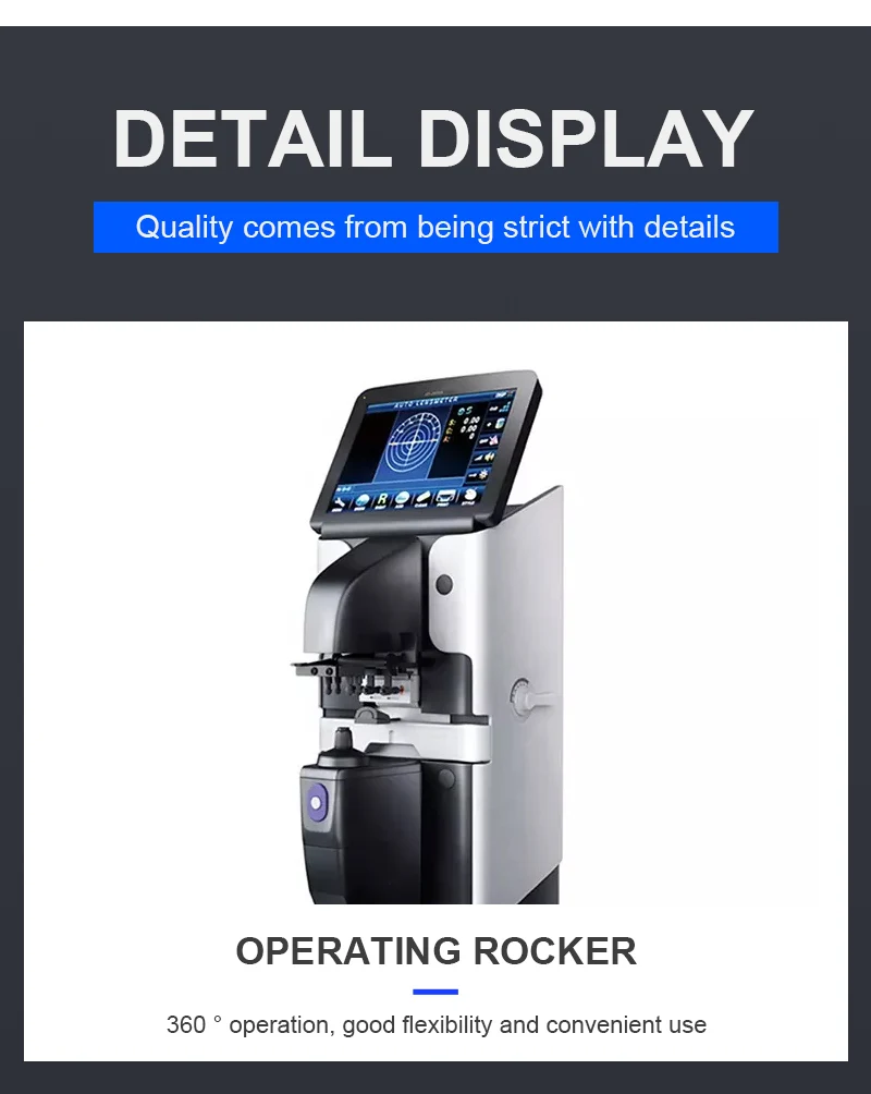 JD-2600A China digital Auto lens meter focimeter lensmeter with uv blue light measure Lensometro