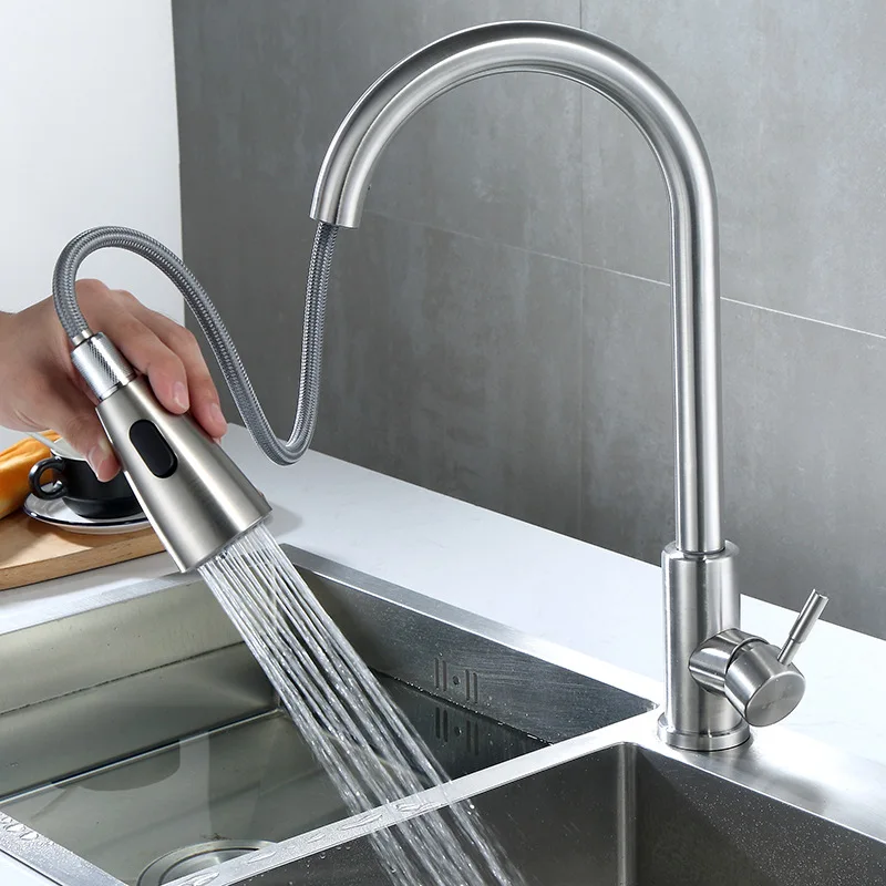 Stainless Steel Kitchen Faucet 