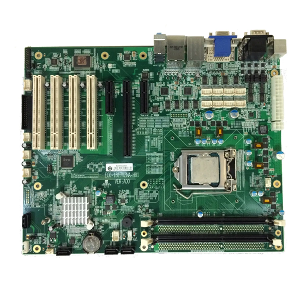EVOC EC0-1817 ATX Motherboard Support 4th Intel I3/I5/I7 LGA1150 Intel H81/Q87 DDR3 VGA+2DVI 8*USB 2.0/2*USB 3.0/10*COM PCIe X16