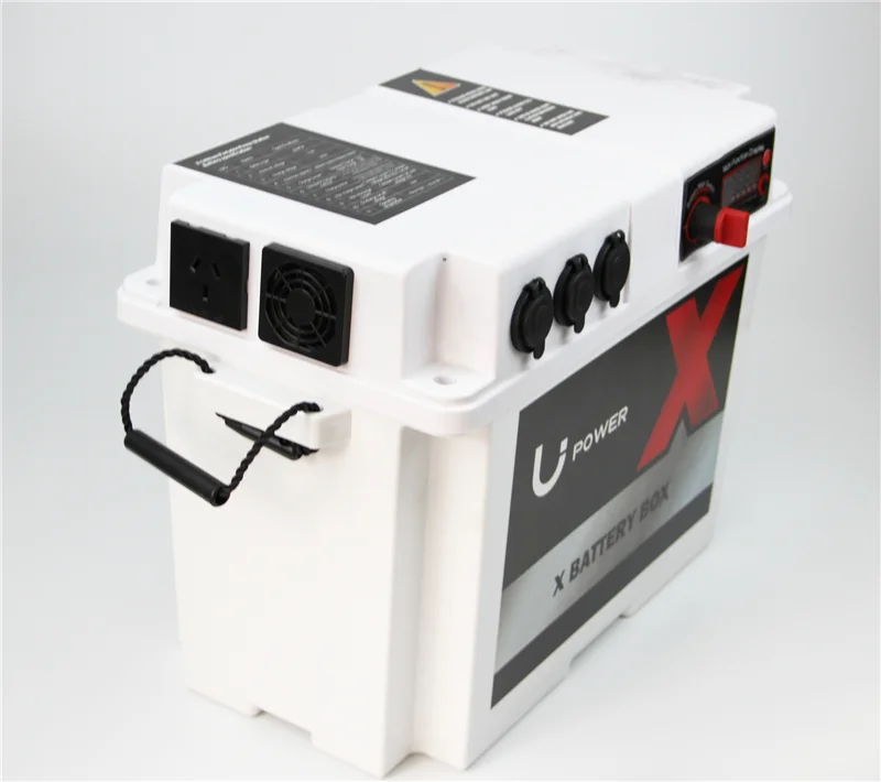 Portable Empty Battery Box Plastic case