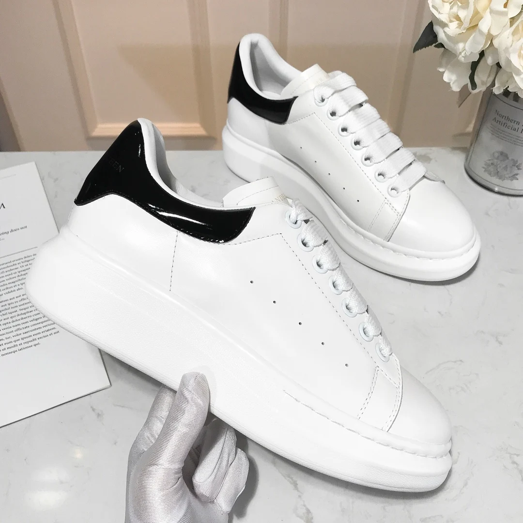 2023 Top Quality Sneakers Walking Style Genuine Leather Tennis Shoes Fashion Luxury Brand