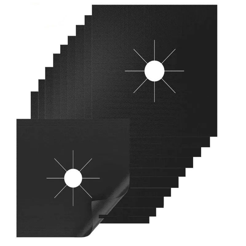 Ptfe Gas Stove Protector Stove Burner Cover Reusable Glass Fiber Cloth