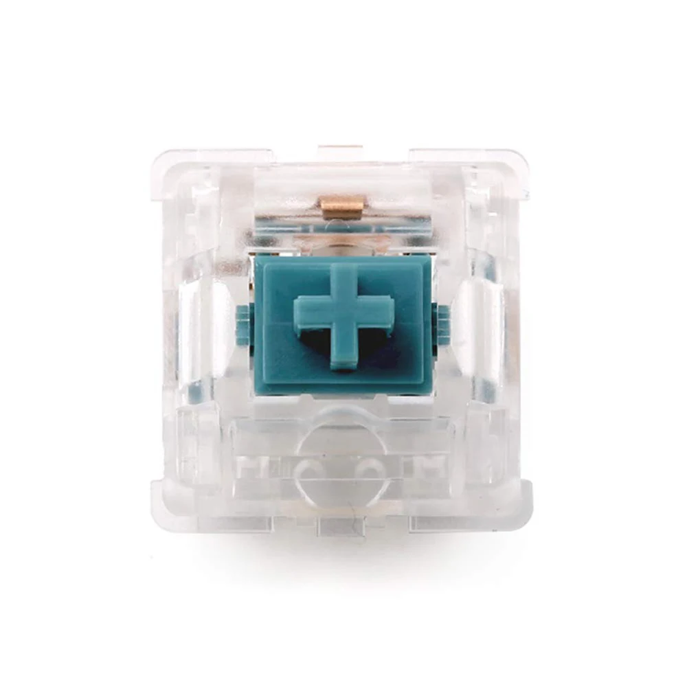 Jwk T1 Giant V2 Switches Transparent Shell Backlit Clear Cement Cyan