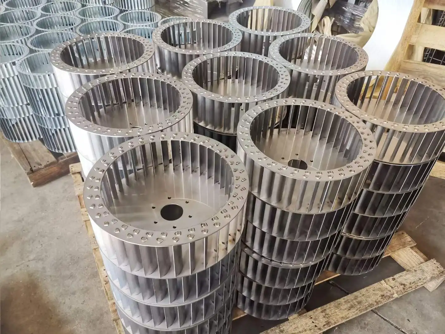 Hvac Replacement Squirrel Cage Centrifugal Blower Exhaust Fan Wheel