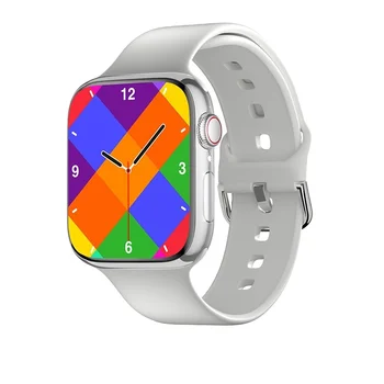 New Trend Smart Watch Square Screen Wristwatch Fitness Watch Bracelet Blood Pressure Temperature AS18 Smart Watch for Apple