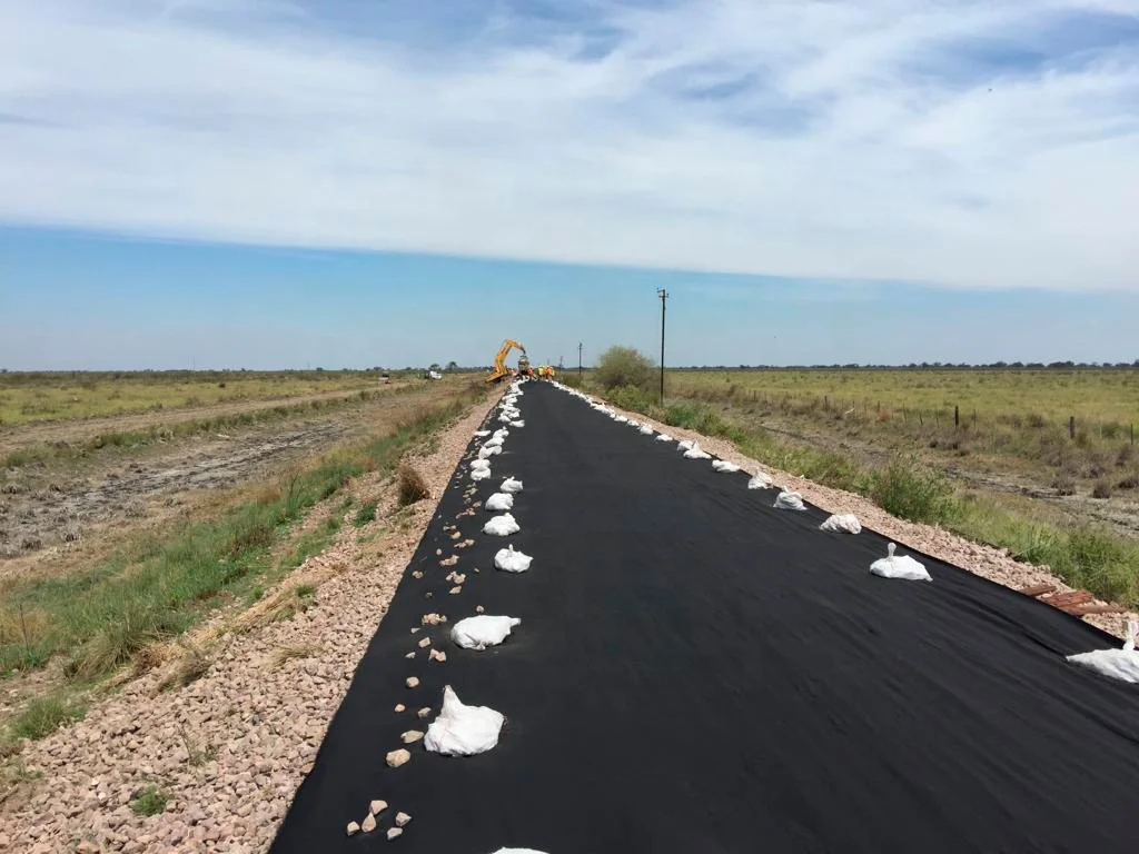 NonWoven Geotextile Land Fill Project Geo Fabric Needle Punched PP Long Fiber Geotextile