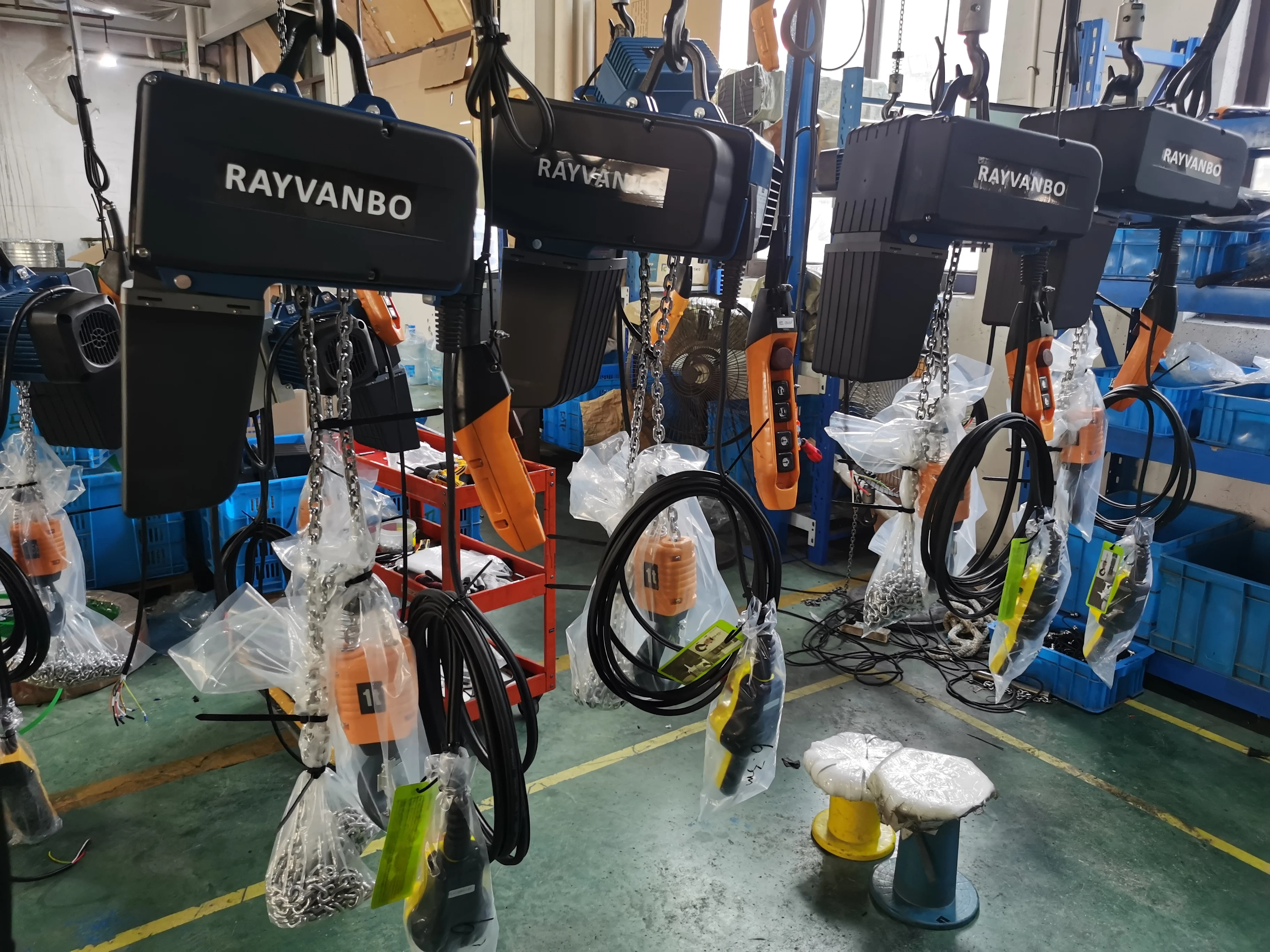 Compact Design European Style Electric Chain Hoist 500kgs with Vital Chain Block