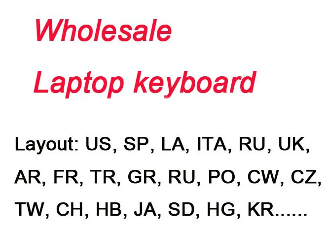 Genuine New Keyboard for Samsung R580 R780 R590 R578 Notebook Keyboard Laptop Keyboard US Black