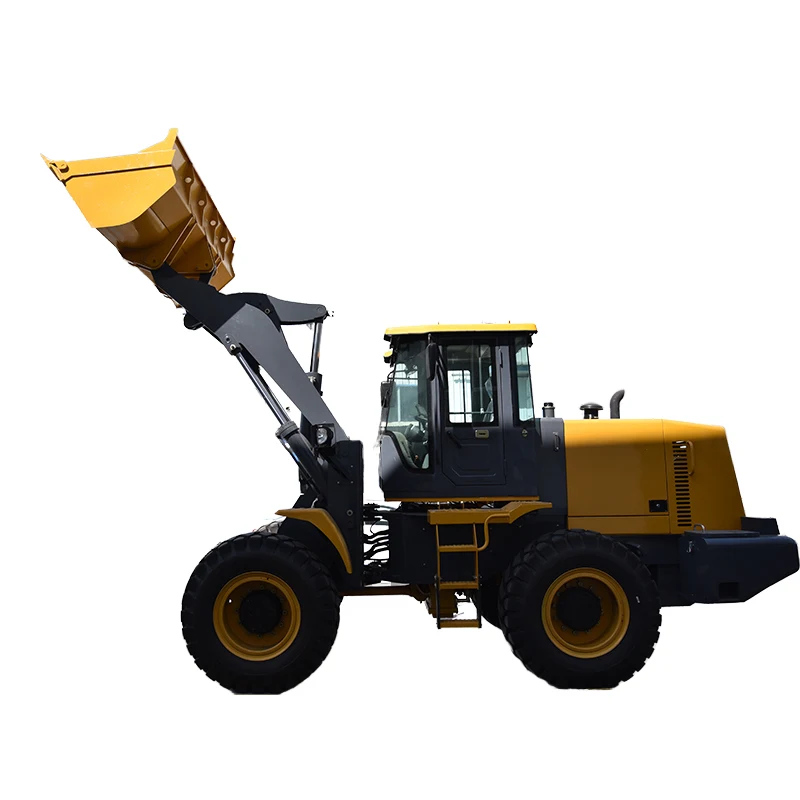 HT300FV EPA Engine 3 Ton Cat Wheel Loader Front and Backhoe Drive with Front Loader