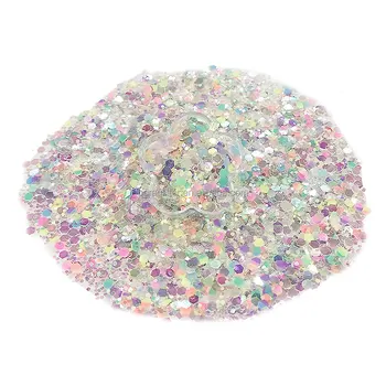 Chunky Glitter for Nails Face Hair Resin Craft Glitter Cosmetic Glitter for Eyeshadow Makeup Rave Festival Parties Face Painting
