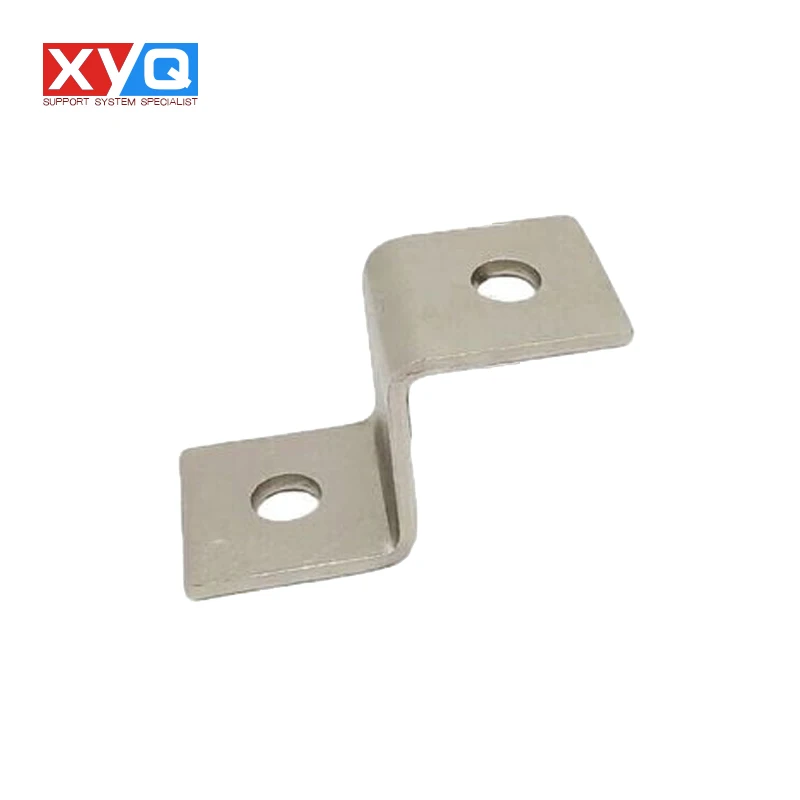 2 Hole Z Shape Fixing Galvanised "Z" Bracket Angle Connector Bracket Strut Channel Corner Angle