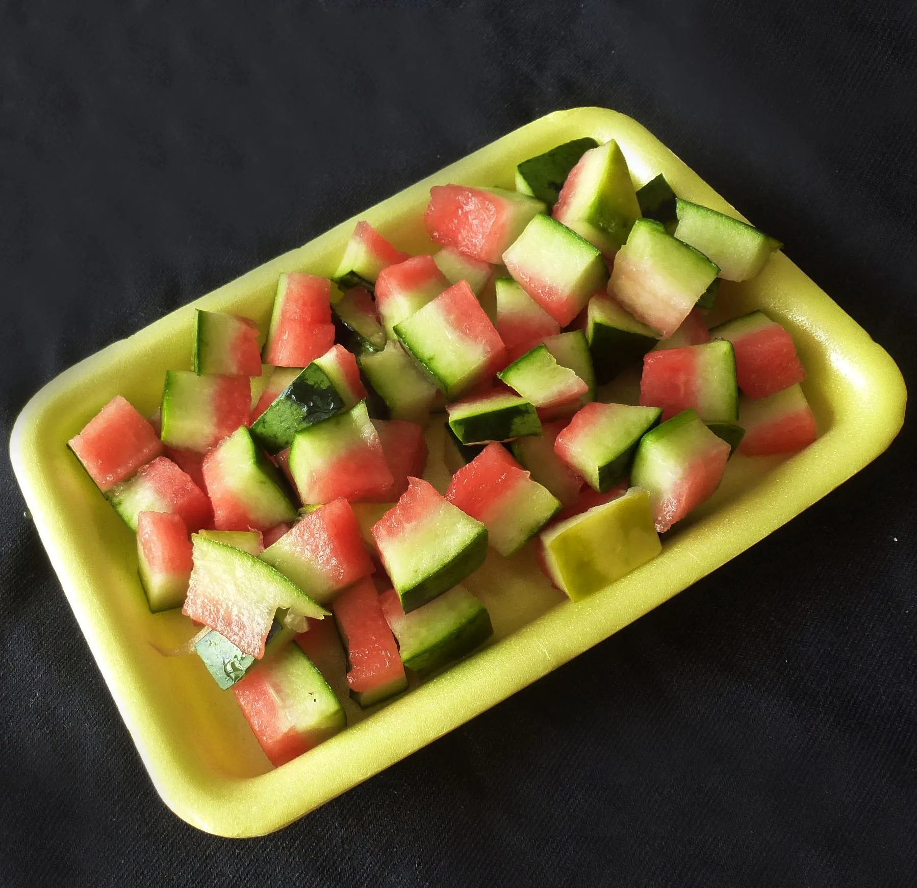 Fruit and Meat Packaging Vacuum Forming Styrofoam Trays With/without Absorbent Pads