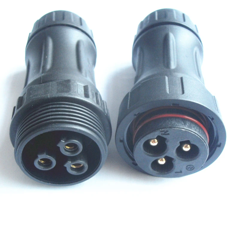 llt m45高压连接器3针公母工业插头连接器 - buy industrial plug