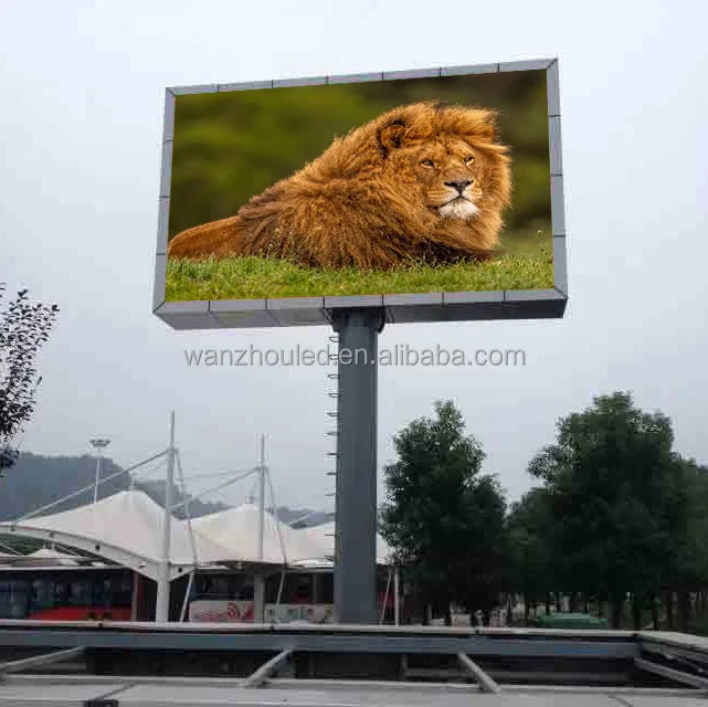 Good Price P10 LED Display Screen for Advertising Building Stage Video Wall Board Pantalla LED P5 3D Curve Screen Panel