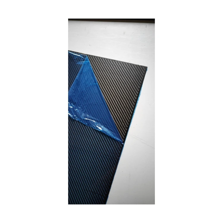 Hot selling decorative matte finish unidirectional fabric 500*500*15 mm carbon fiber sheet