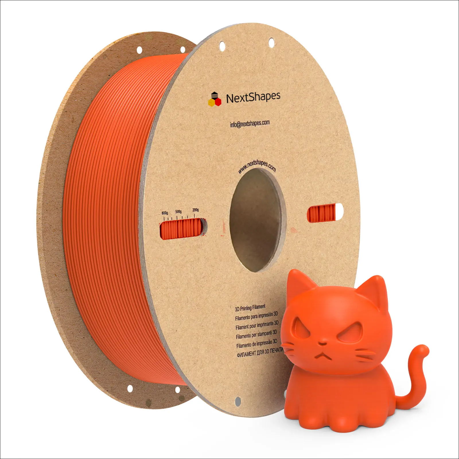 خيط PETG Standard للطباعة ثلاثية الأبعاد من NextShapes – قطر 1.75 ملم