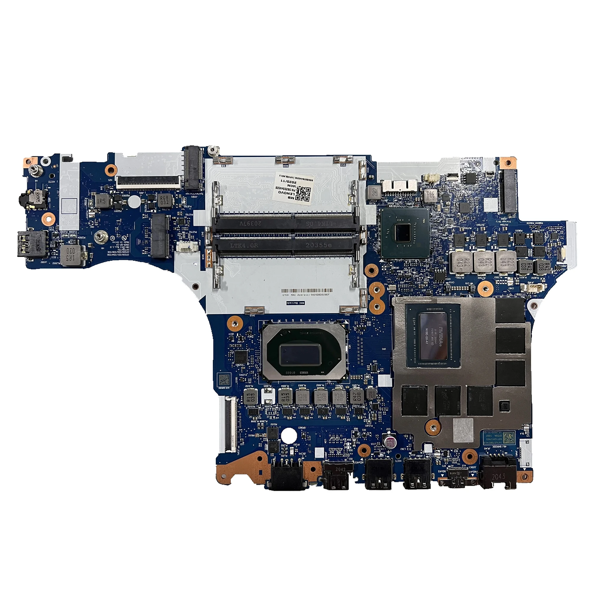 Legion 5P-15IMH05H Laptop Motherboard - I7-10875H_RTX2060
