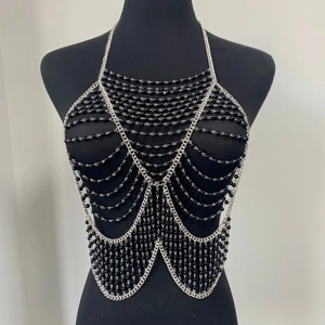 Fashionable Simple Sexy 18K Gold Plated Waist Chain Custom Size Body Jewelry Hollow Crystal Zircon Diamond for Women's Weddings