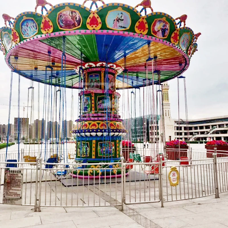 Fashion Amusement Park 24 Seats Flying Chair Ride for Sale
