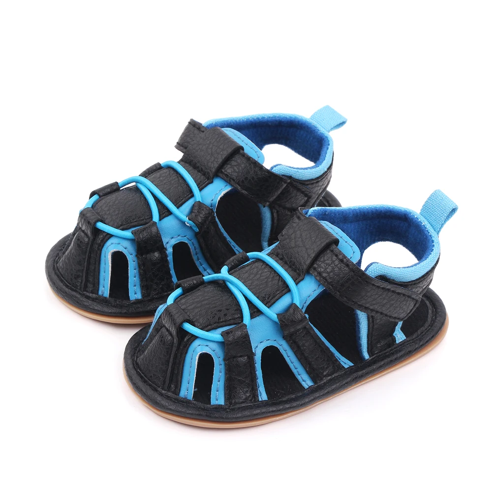 Baby Summer Sandals 0-1 Year Fashion Boys Breathable Soft Sole Newborn Toddler Shoes