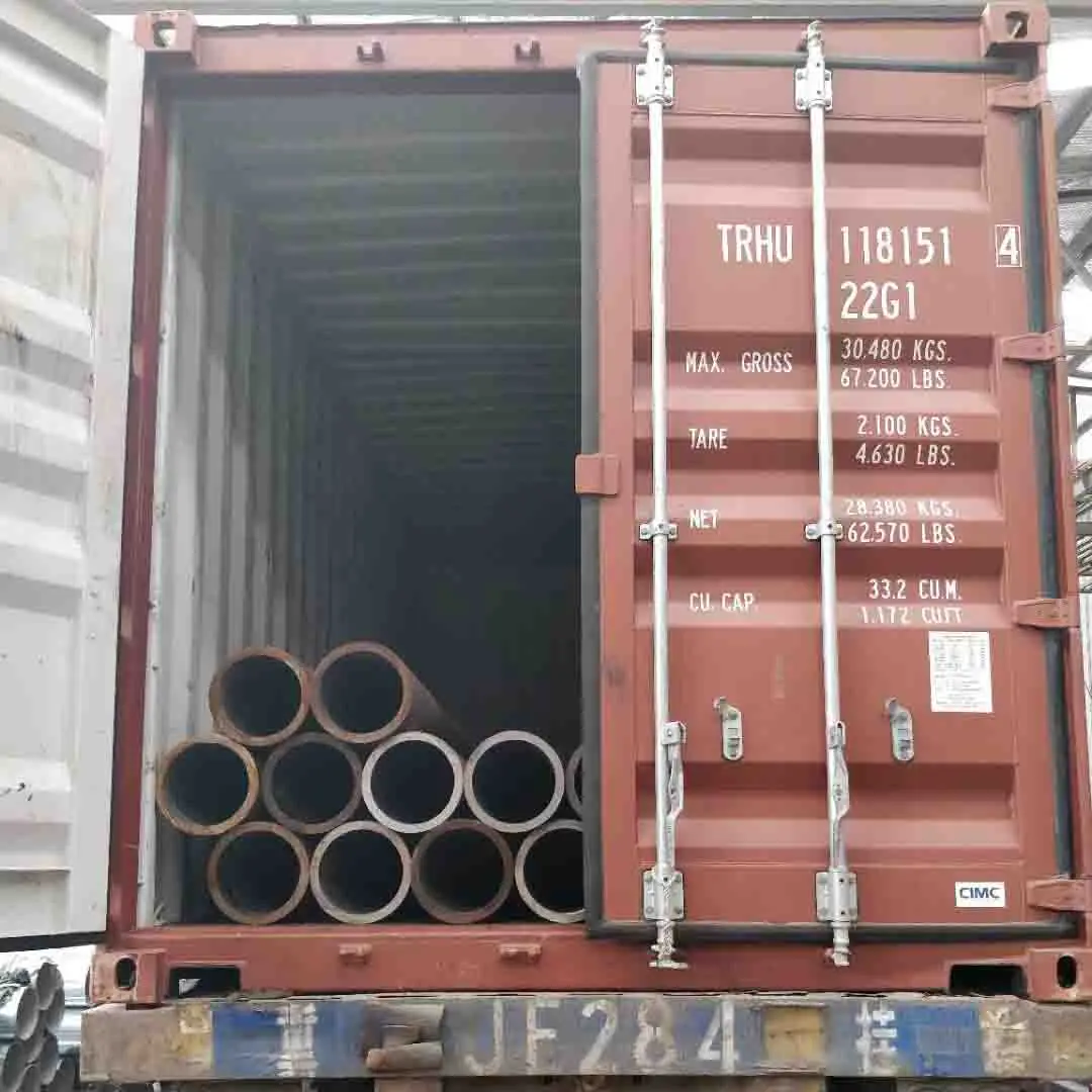 Tubo de acero dulce sin costura de 2,5