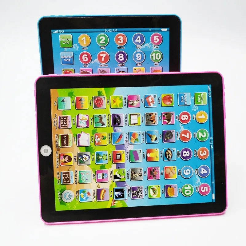 Прикоснитесь и слушайте детские образовательные планшеты ноутбук обучающая машина для детей