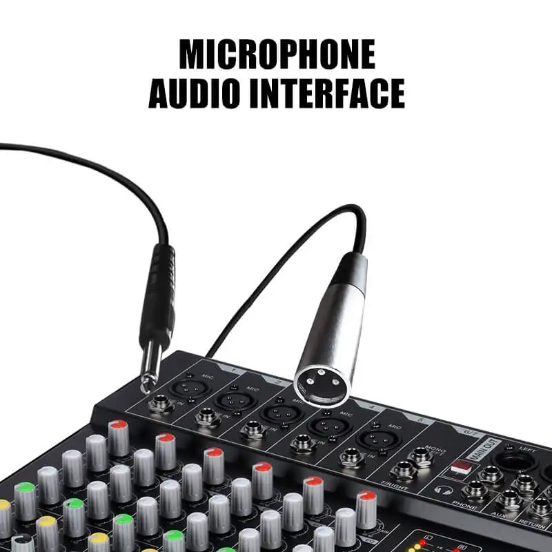 RS8-PROオーディオミキサー8チャンネルUSBMP3プレーヤー16 DSP