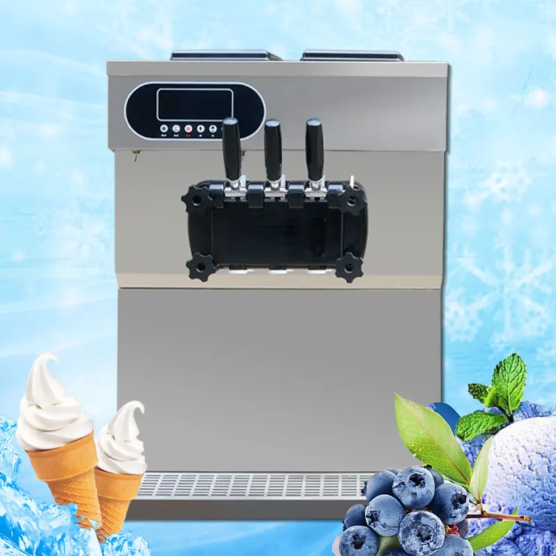 Máquina de Helados Soft 25-28l/h sobremesa
