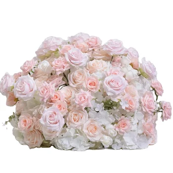 Popular hydrangea rose showroom home party decoration window decoration flower ball wedding table stage decoration