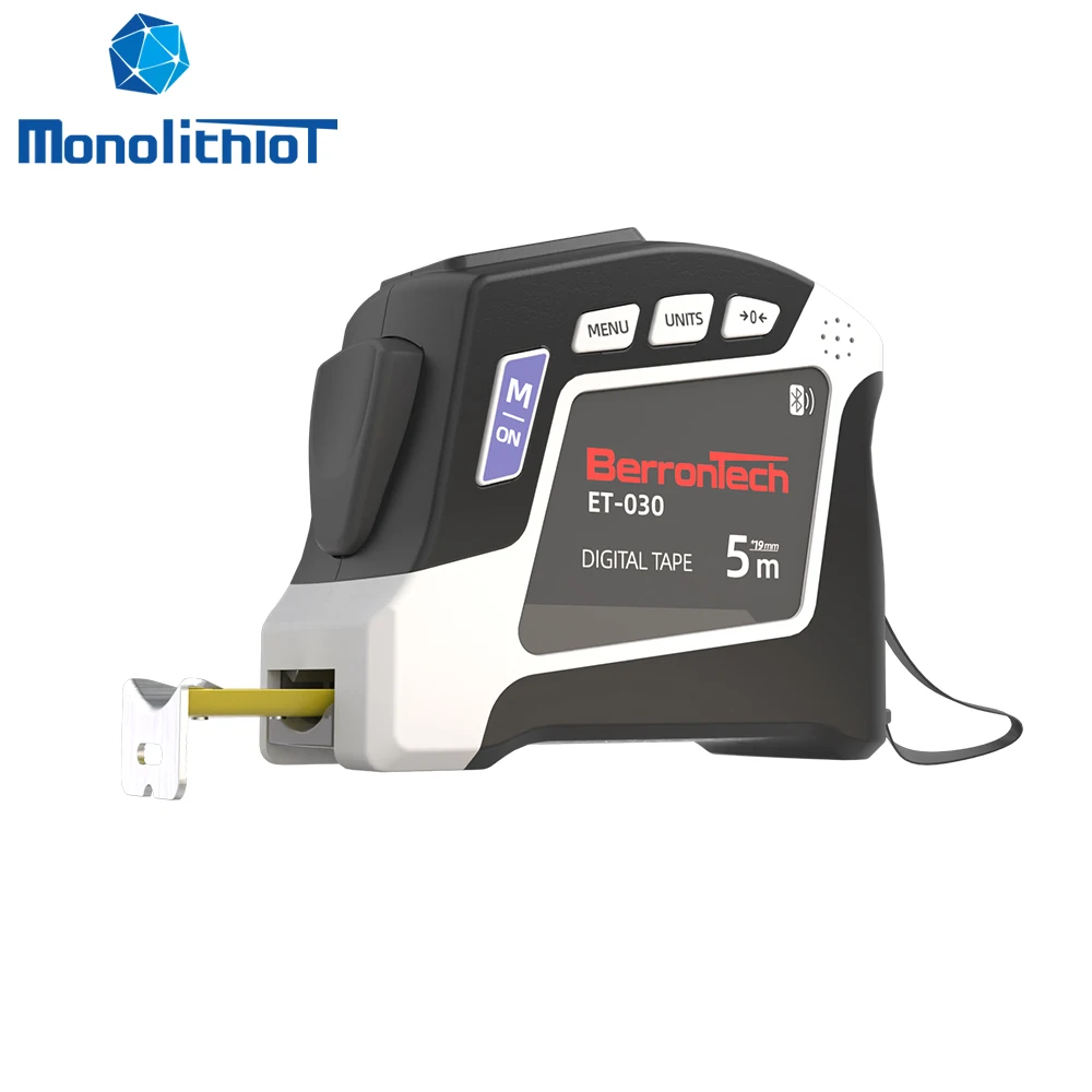 MonolithIoT ET030 5 Meter Blue Tooth Digital Tape Measure