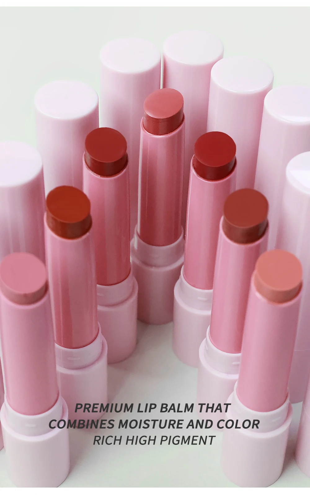 Glossy Lipgloss Tinted Lip Balm Butter Lipbalm,Hydrating Lip Gloss Lip