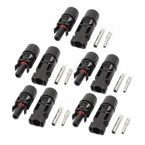 MC 4 разъема от производителя водонепроницаемый IP67 30 А 1000 В DC солнечный PV Кабельный разъем для солнечной