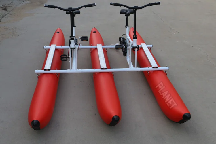 Pvc Inflatable Pedal Water Bikes Water Bicycle Inflatable Water River