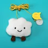 Nuages ​​mignons-blanc