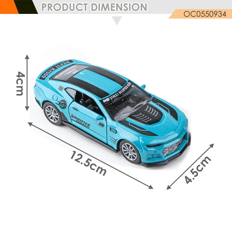 1:32 Die-Cast Metal Pullback Racing Car Toy Set - 12PCS Miniature