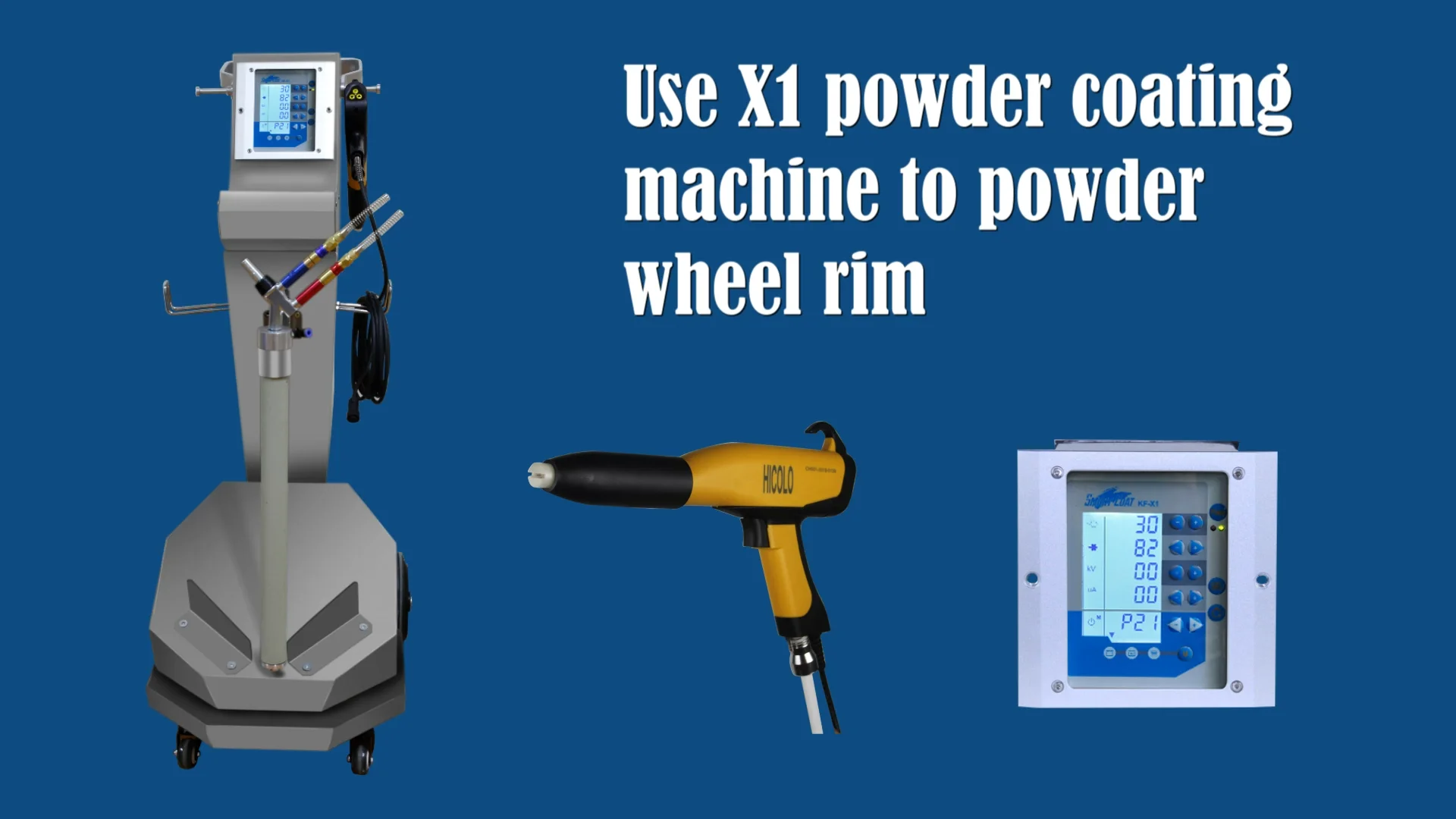 Colo Kfx1 Advanced Electrostatic Powder Coating Spray Machine