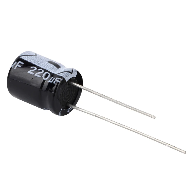 offer bulk low esr non polar low voltage microfarad  radial type radial  aluminum electrolytic capacitors function 220uf 50v