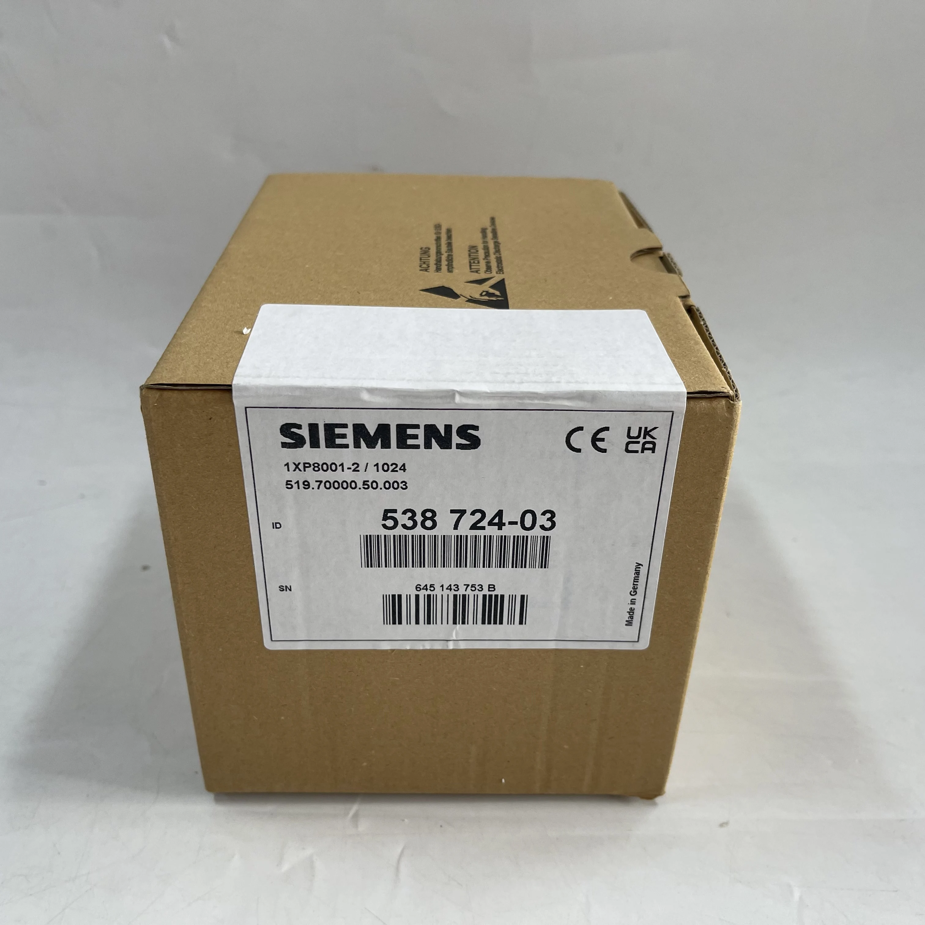 SIEMENS  Product Type Unclear  1XP8001-2/1024