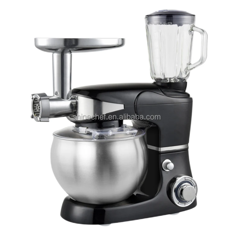 3 in 1 Multifunctional Food Processor 6L Planetary Stand Mixer Kitchen Machine Electric Food Mixer With Blender Meat Grinder