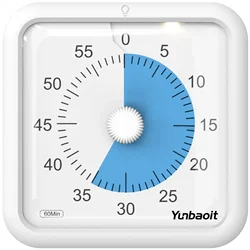Визуальный таймер Yunbaoit для малышей 60-минутный детский обратного отсчета оптовая продажа таймера управления